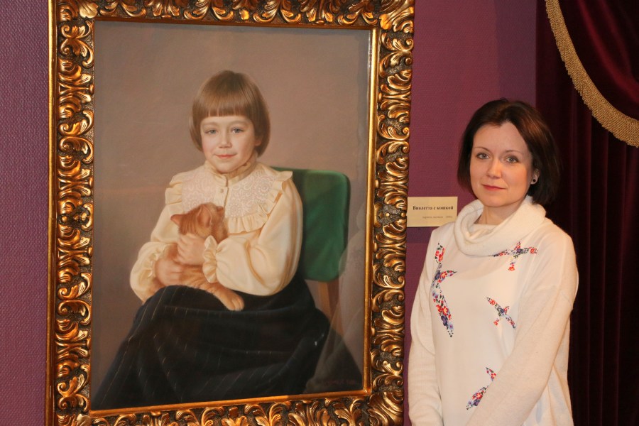 Шилов_я у своего портрета